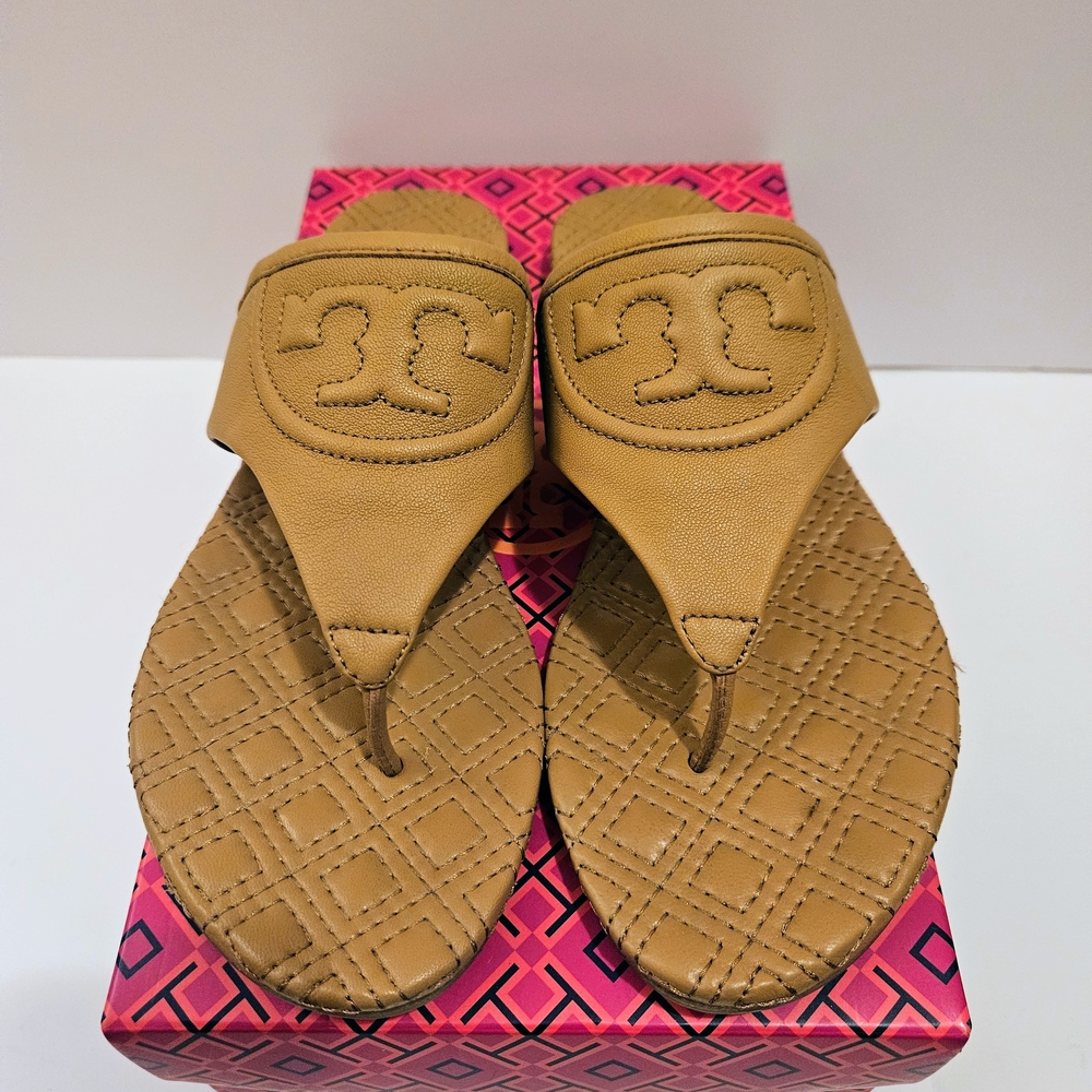 Tory Burch Tan Sandals - Picture 1 of 9